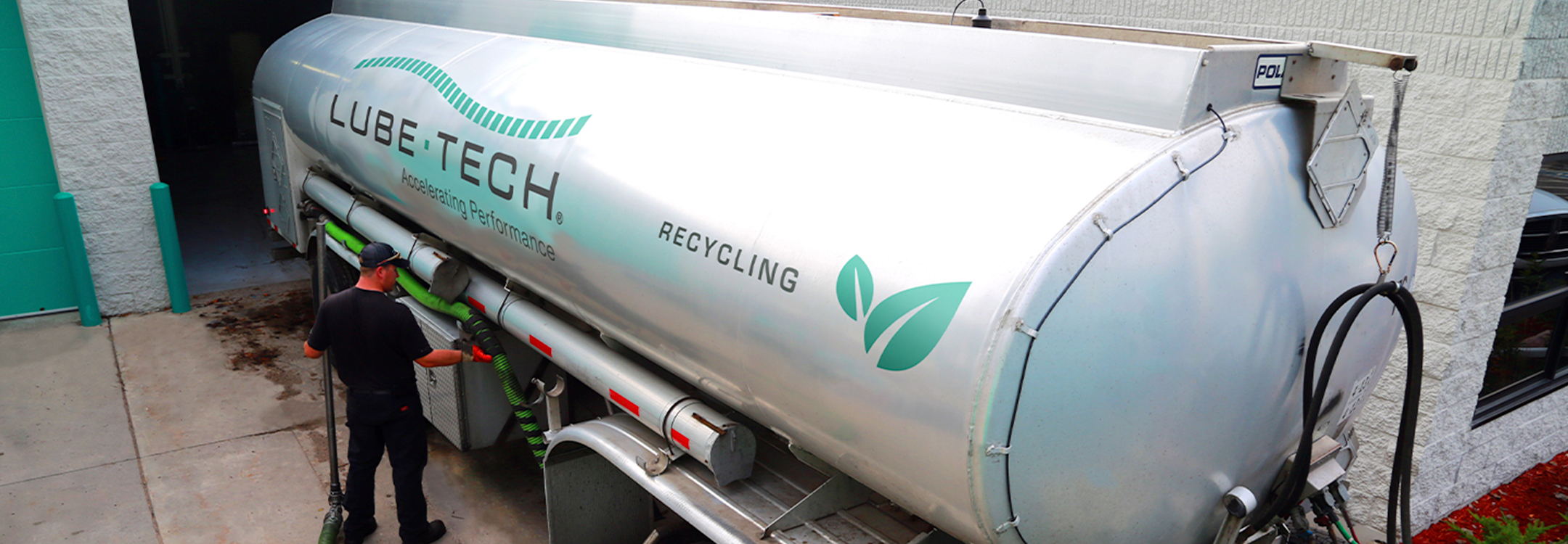 Recycling truck