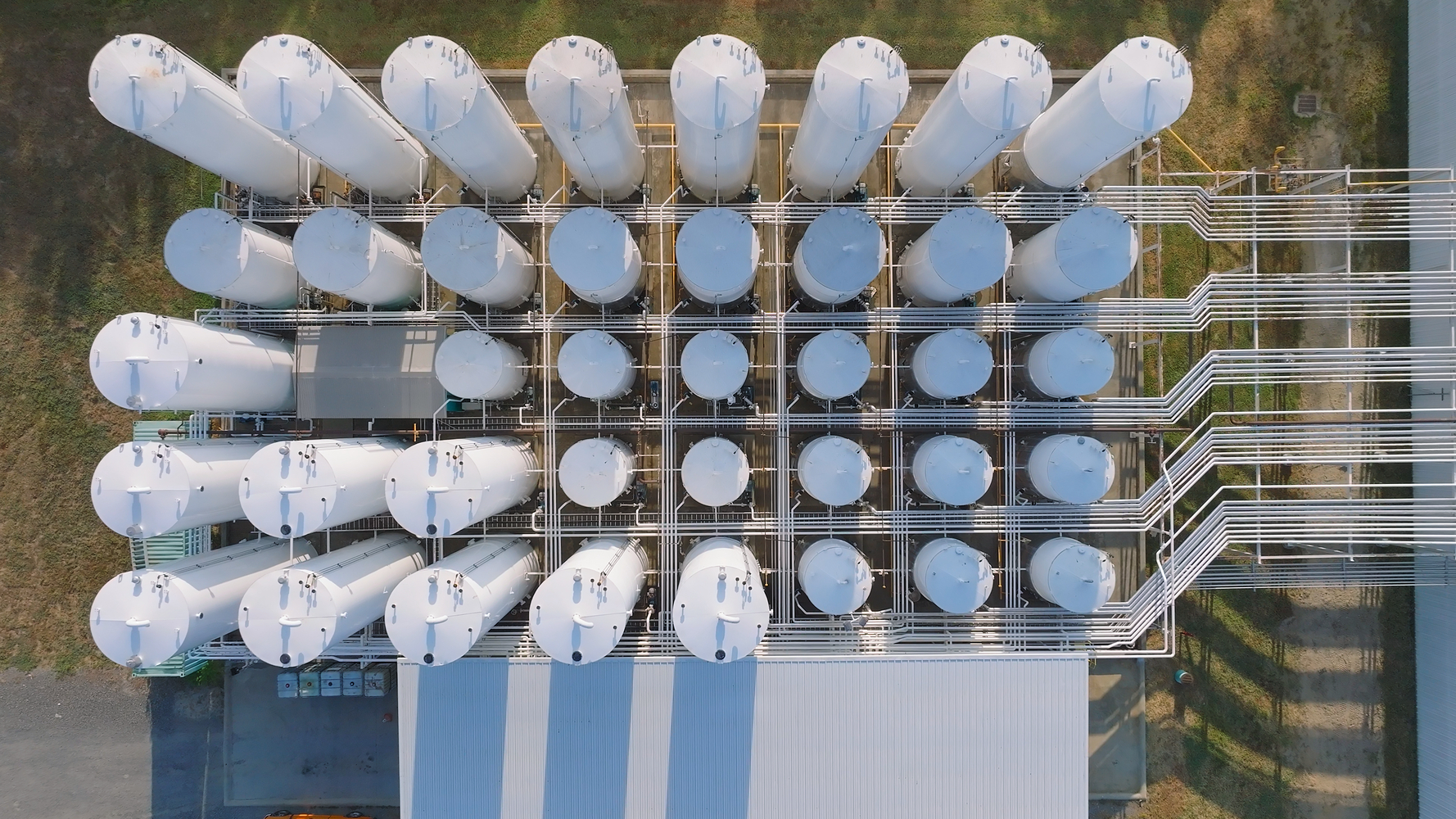 outdoor tank farm