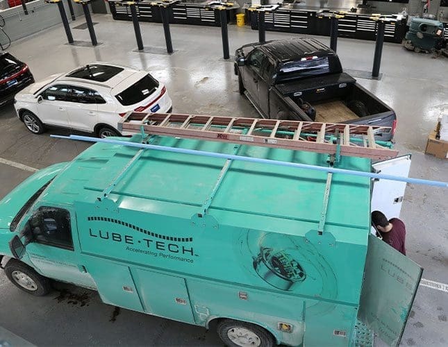 Lubetech work van