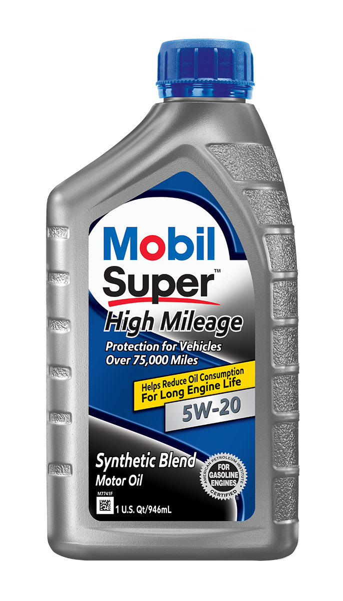 Mobil Super High Mileage 5W-20 Motor Oil - Lube-Tech