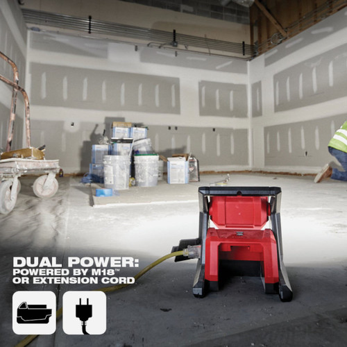 M18 DUAL POWER FLOOD LIGHT  2366-20  MILWAUKEE