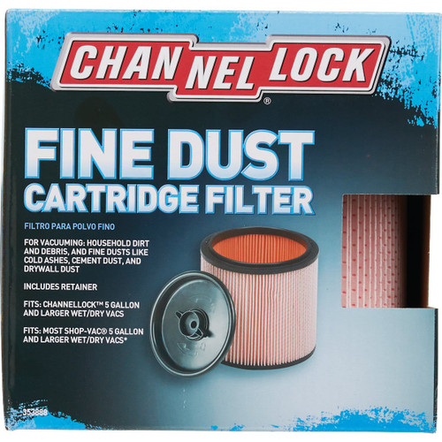 FINE DUST CARTRDG FILTER CHANNEL LOCK