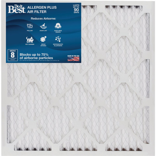 DIB 16"X20"X1" FURNACE FILTER MERV 8