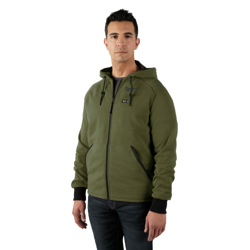 M12 NG (GREEN) HEATED HOODIE ONLY ( L )  306GN-20L MILWAUKEE
