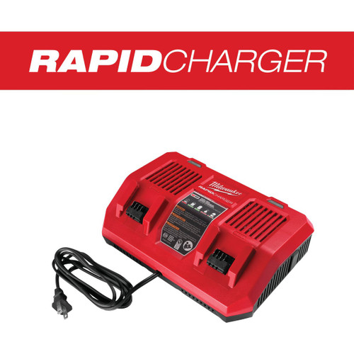 M18 DUAL BAY RAPID CHARGER  48-59-1802  MILWAUKEE