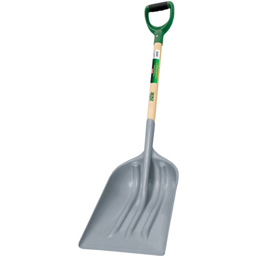 DIB D-GRIP POLY SCOOP SHOVEL