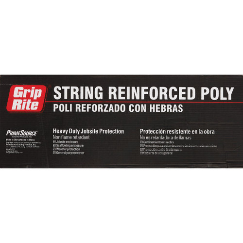 20' X100' 6 MIL STRING REINFORCED PLASTIC SHEETING