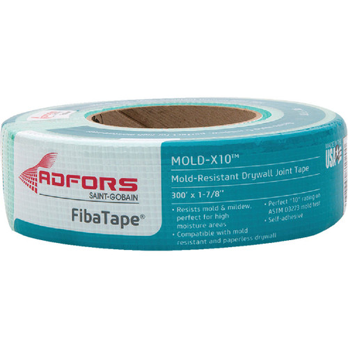 FIBA TAPE 1-7/8"X300' MOLD & MILDEW RESISTANT JOINT DRYWALL TAPE