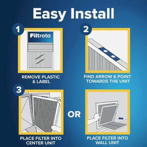 3M 16"X20"X1" 1000 MPR ALLERGEN FURNACE FILTER MERV 11