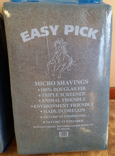 EASY PICK 3.0 CUBIC FT DOUG FIR SHAVINGS (36 PALLET)
