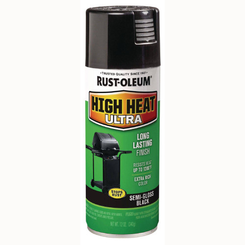 RUSTLM HI HEAT ULTRA BLACK SPRAY (12oz)   241169