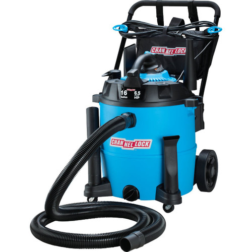 CHANNELLOCK 16GAL 6.5HP WET/DRY VACUUM WITH BLOWER