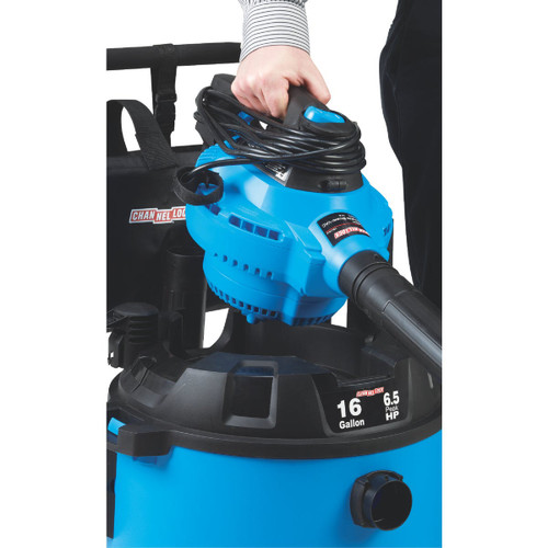 CHANNELLOCK 16GAL 6.5HP WET/DRY VACUUM WITH BLOWER