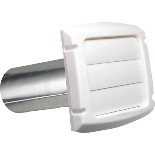 LOUVR VENT WHITE HOOD LO4CW