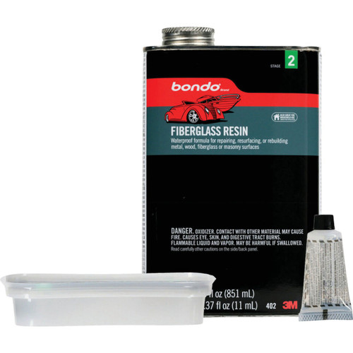 BONDO 0.9QT FBRGLSS RESIN