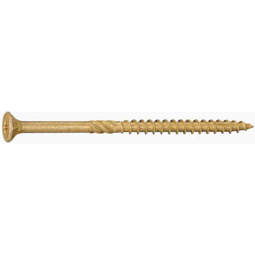 10 X 3-1/2 DECK SCREWS SABERDRIVE TAN XL1500