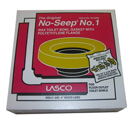 #1 NO-SEEP FLG WAX W/BR BOLTS