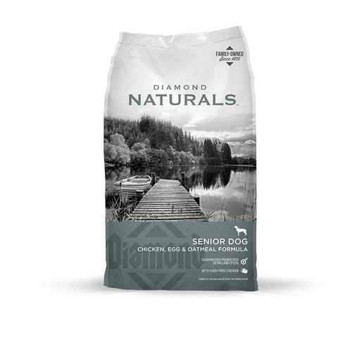 DIAMOND NATURAL SENIOR EIGHT PLUS DOG FOOD 35LB