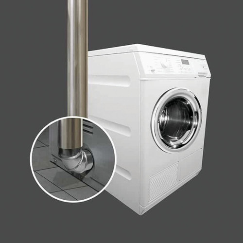 4IN AJUSTABLE 90 DRYER ELBOW