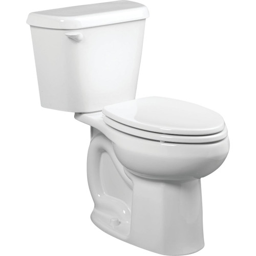 AMERICAN STANDARD WHITE ELONGATED BOWL 1.28 GPF TOILET