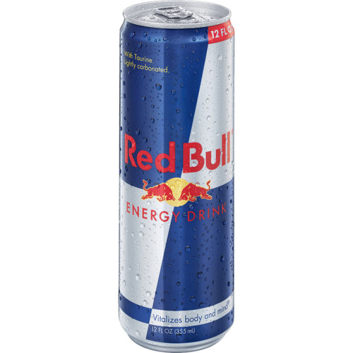 RED BULL 12 Oz ORIGINAL FLAVOR ENERGY DRINK