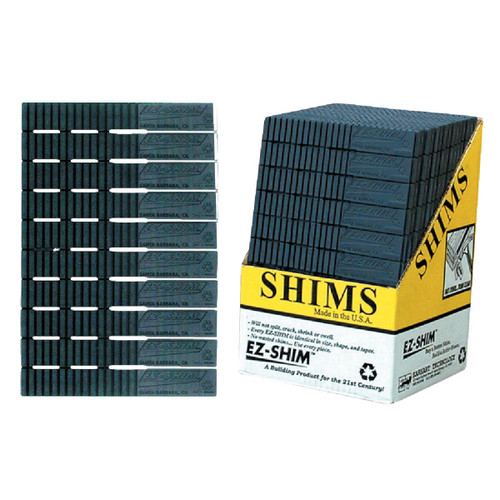 8IN PLASTIC EZ-SHIM 1-SHEET OF 10 SHIMS