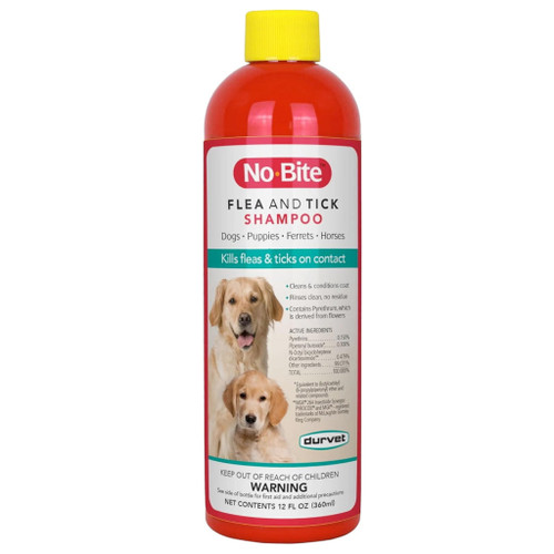 NO BITE SHAMPOO DURVET 12 OZ