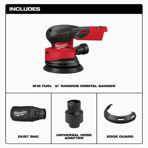 M18 FUEL 5' RANDOM ORBIT SANDER  2837-20  MILWAUKEE
