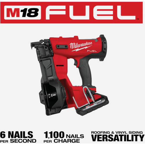 M18 FUEL COIL ROOFING NAILER KIT MILWAUKEE