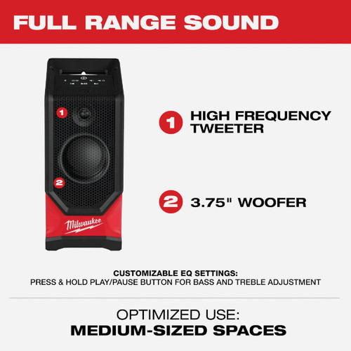 M18 BLUETOOTH SPEAKER 2954-20  MILWAUKEE