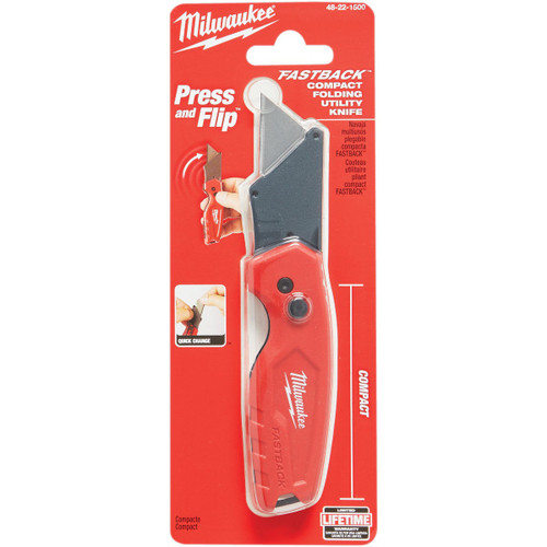MILWAUKEE COMPACT FLIP UTILITY KNIFE  48-22-1500