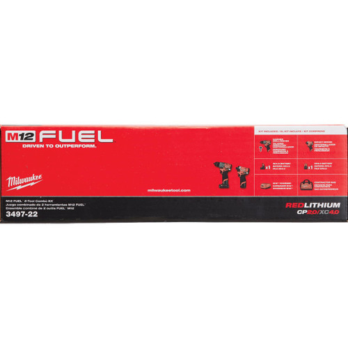 M12 FUEL COMBO KIT 3497-22  MILWAUKEE