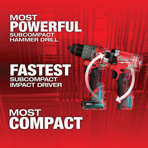 M12 FUEL COMBO KIT 3497-22  MILWAUKEE