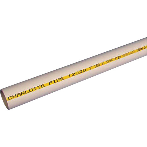 1/2"X10' GOLD CPVC HOT OR COLD WATER PIPE