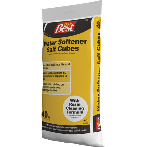 DIB 40LB YELLOW BAG WATER SOFTENER SALT CUBES