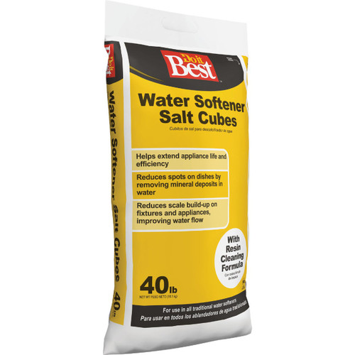 DIB 40LB YELLOW BAG WATER SOFTENER SALT CUBES