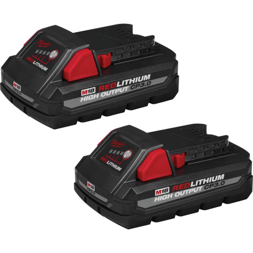 M18 HIGH OUTPUT CP3.0 BATTERY 2PK  48-11-1837  MILWAUKEE