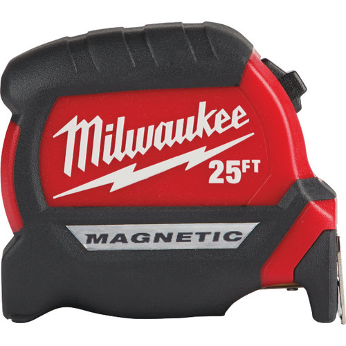 25 COMPACT MAGNETIC TAPE MEASURE MILWAUKEE