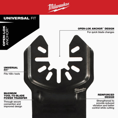 NITRUS CARBIDE METAL UNIV. OPEN-LOK BLADE 3-PK  49-15-1563  MILWAUKEE