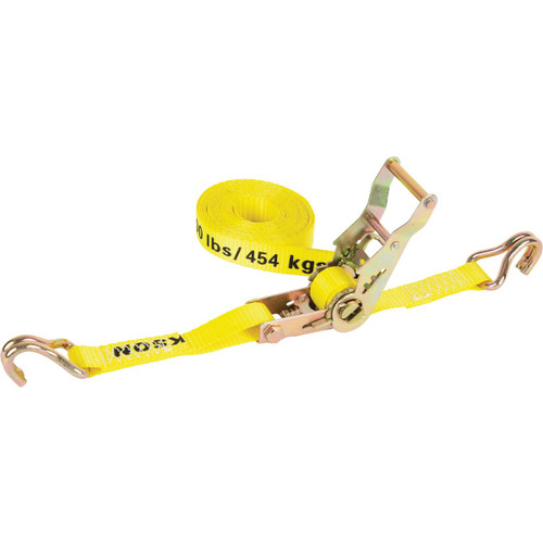 ERICKSON 1"X25' 1000LB HEAVY-DUTY RATCHET STRAP