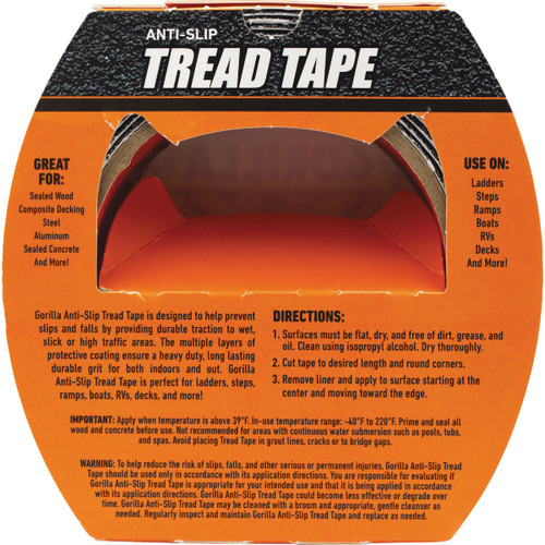 GORILLA 2"X10' ANTI-SLIP TRED TAPE