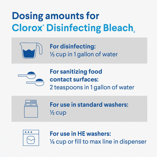 CLOROX 81-OZ DISINFECTING BLEACH
