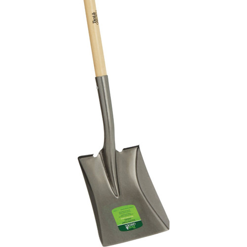 DIB 44" WOOD HANDLE SQUARE POINT SHOVEL