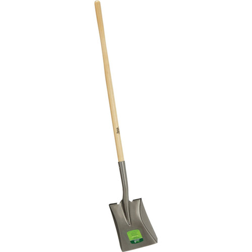 DIB 44" WOOD HANDLE SQUARE POINT SHOVEL