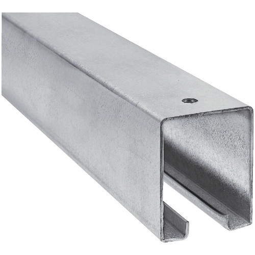 NATIONAL 8' 450LB CAPACITY GALVANIZED BOX RAIL BARN DOOR RAIL TRACK