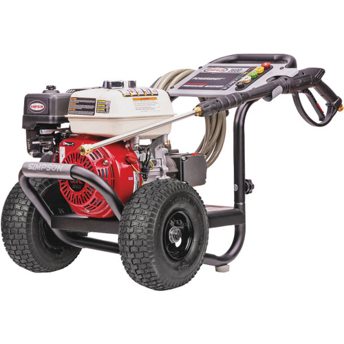 SIMPSON POWERSHOT 3600 PSI 2.5 GPM GAS PRESSURE WASHER