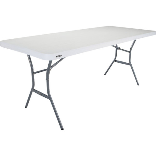 6FT WHITE FOLDING TABLE