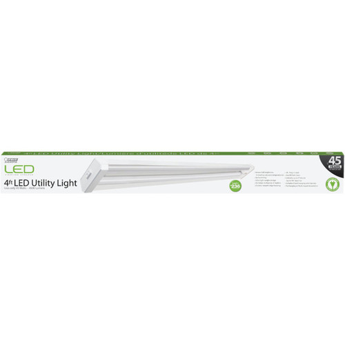 FEIT ELECTRIC 4' 2-LED SHOP LIGHT FIXTURE