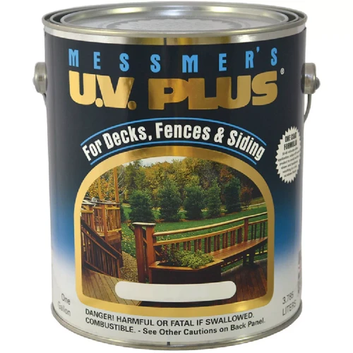 MESSMERS UV PLUS STAIN SEMI OAK BRN 1-GAL