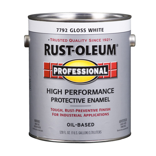 RUSTO WHITE OIL BASED ENAMEL GLOSS  7792  PS390823